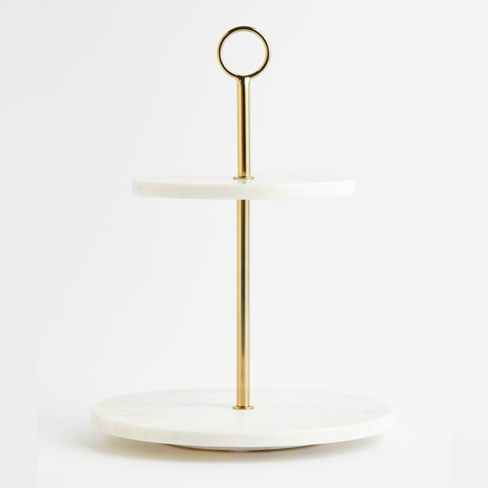Marble cake stand